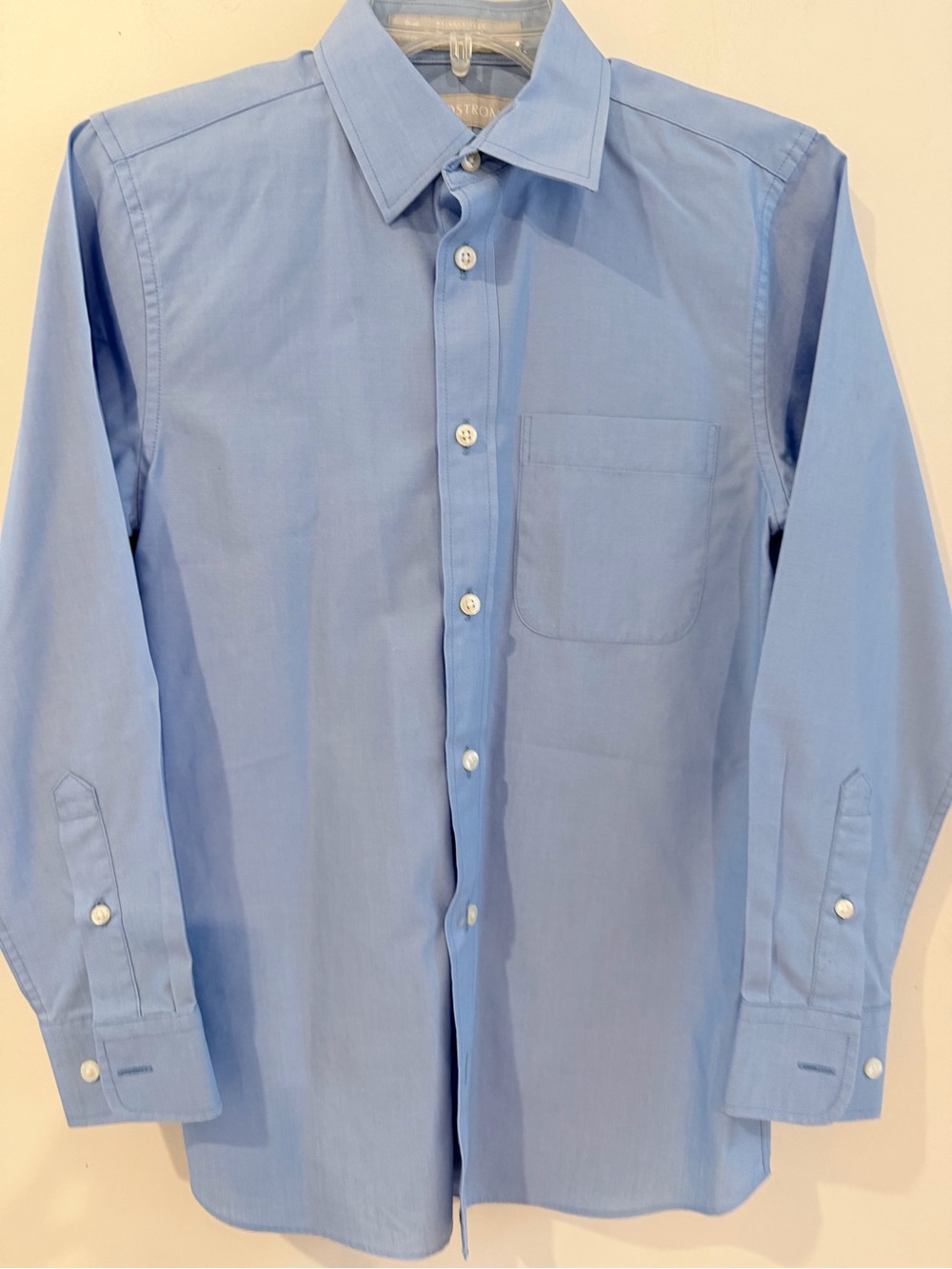 Nordstrom Light Blue Kids Button Down Dress Shirt